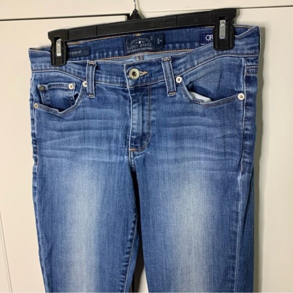 Lucky Brand Sweet Straight Stretchy Jeans - Picture 2 of 13